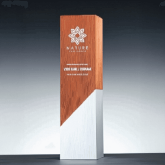 Wooden Trophy, Creative Trophy, Engravable – TR-890 - party X party