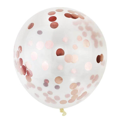 Rose gold balloon matching birthday balloon decoration – B001B015 - party X party