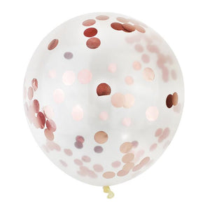 玫瑰金色氣球配搭 生日 氣球佈置裝飾 B001/B015