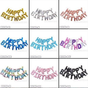 16-inch HAPPY BIRTHDAY letter SET birthday balloon party decoration B010