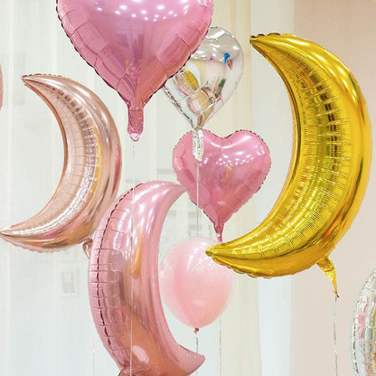 28″ Moon Balloons–3 Colors – B137 - party X party