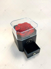 將圖片載入圖庫檢視器 💕永生花盒子(紅)🌹紀念日 生日 求婚裝飾禮物擺設--F04-RD
