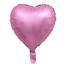 將圖片載入圖庫檢視器 18吋心心氣球 生日氣球派對裝飾 情侶週年紀念日禮物 (多色)- B006
