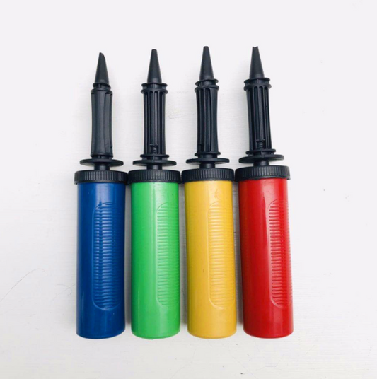 氣球充氣用品(充氣泵x1+氣球膠貼x1+白色絲帶x1)--B115