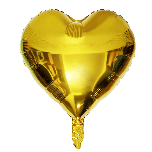 18″ Multicolor Heart Balloons– B006