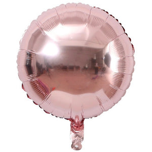 18-inch aluminum film flat round balloon birthday balloon party decoration couple anniversary gift/B085
