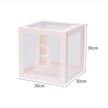 Load image into Gallery viewer, 🎈Balloon Transparent Balloon Box (Rose Gold) BABY/LOVE Letters (Two Types)
