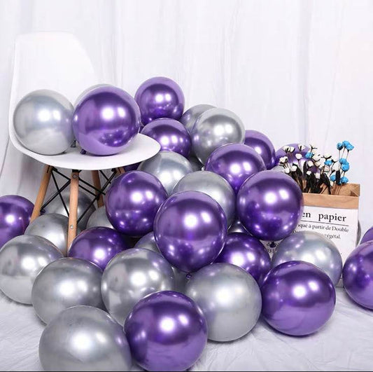 Metal Balloon Birthday Balloon Decoration Multi-color--B005 - party X party