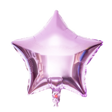 將圖片載入圖庫檢視器 18吋星星氣球 生日氣球派對裝飾 情侶週年紀念日禮物 (多色)- B007

