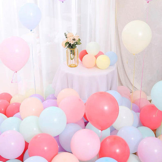 Macaron Balloon Set (8 Colors) | Birthday Party Balloon Decoration – B003 - party X party