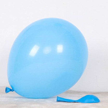 Matte color balloon matching birthday balloon decoration