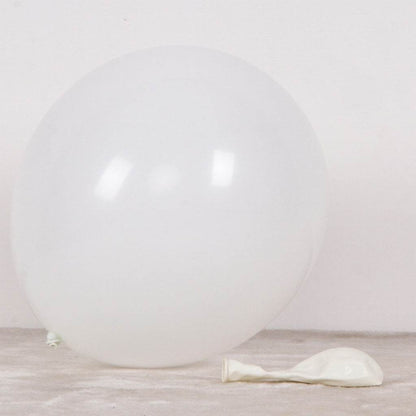 Retro color balloons apricot gray combination birthday balloon decoration