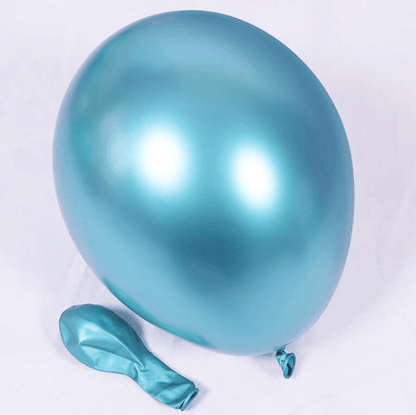 Metal Balloon Birthday Balloon Decoration Metal Silver & Blue Set Balloon Set - party X party