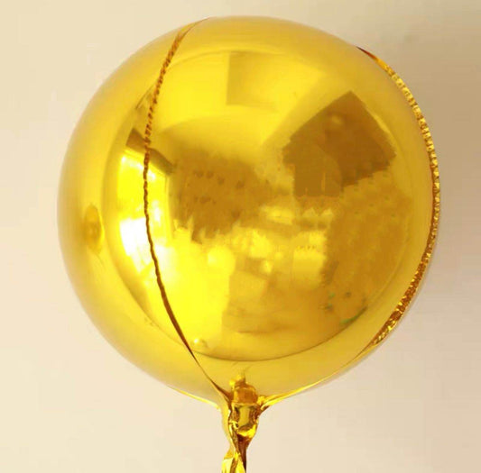 18″ 3D/4D Round Aluminum Balloon –B086 - party X party