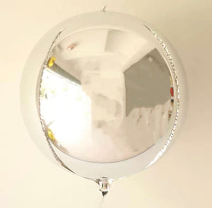18-inch aluminum film three-dimensional 4D round balloon birthday balloon party decoration couple anniversary gift/B086