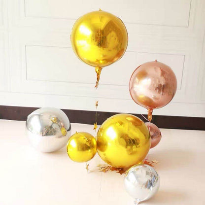 18″ 3D/4D Round Aluminum Balloon –B086