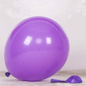Matte color balloons and birthday balloon decoration