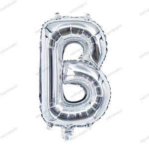 32-inch letter balloon birthday balloon party decoration - Silver B119