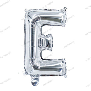 32-inch letter balloon birthday balloon party decoration - Silver B119