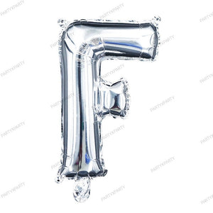 32-inch letter balloon birthday balloon party decoration - Silver B119