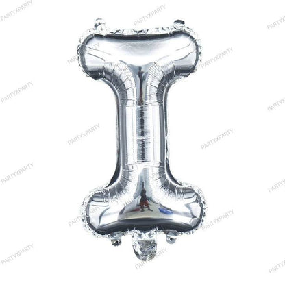 32″ Silver Letter Balloons –B119 - party X party
