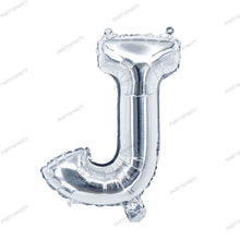 Load image into Gallery viewer, 16-inch letter balloon birthday balloon party decoration - Silver B009
