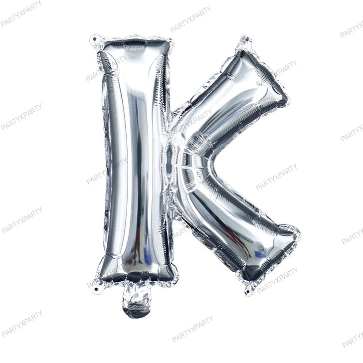 32吋字母氣球 生日氣球派對佈置裝飾 - 銀 B119