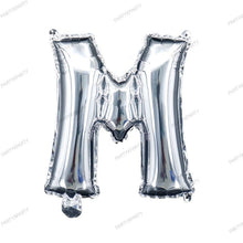 Load image into Gallery viewer, 32-inch letter balloon birthday balloon party decoration - Silver B119
