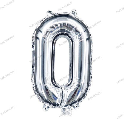 32″ Silver Letter Balloons –B119 - party X party