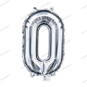 32-inch letter balloon birthday balloon party decoration - Silver B119