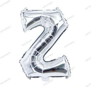 32-inch letter balloon birthday balloon party decoration - Silver B119