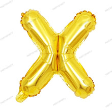 Load image into Gallery viewer, 16-inch letter balloon birthday balloon party decoration - Gold B009
