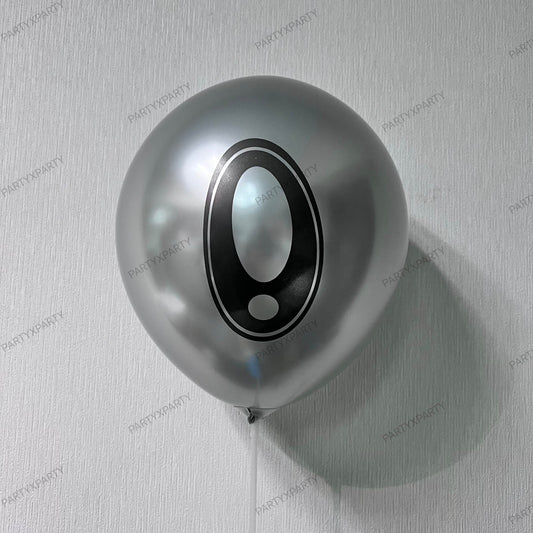 Custom Printed 10-Inch Rubber Balloon – Single Color - party X party