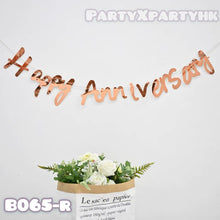 Load image into Gallery viewer, HAPPY ANNIVERSARY letter flag anniversary arrangement/B065 
