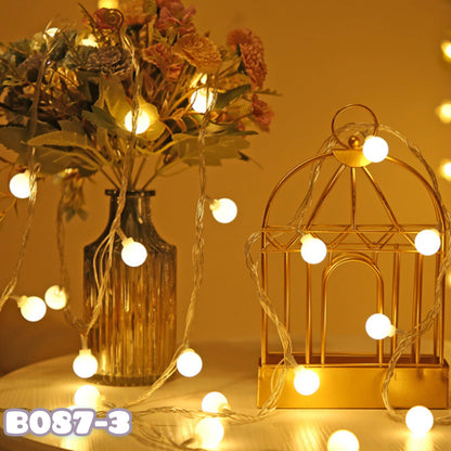 Bobo warm white light string, birthday party, couple proposal, anniversary decoration – B087-3