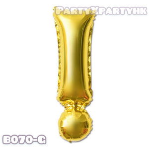 16吋符號氣球 生日氣球派對佈置裝飾 -[金色/銀色]