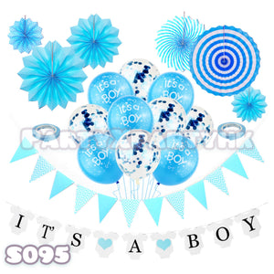 It's A Boy Baby Shower Party Set-Simple-S095