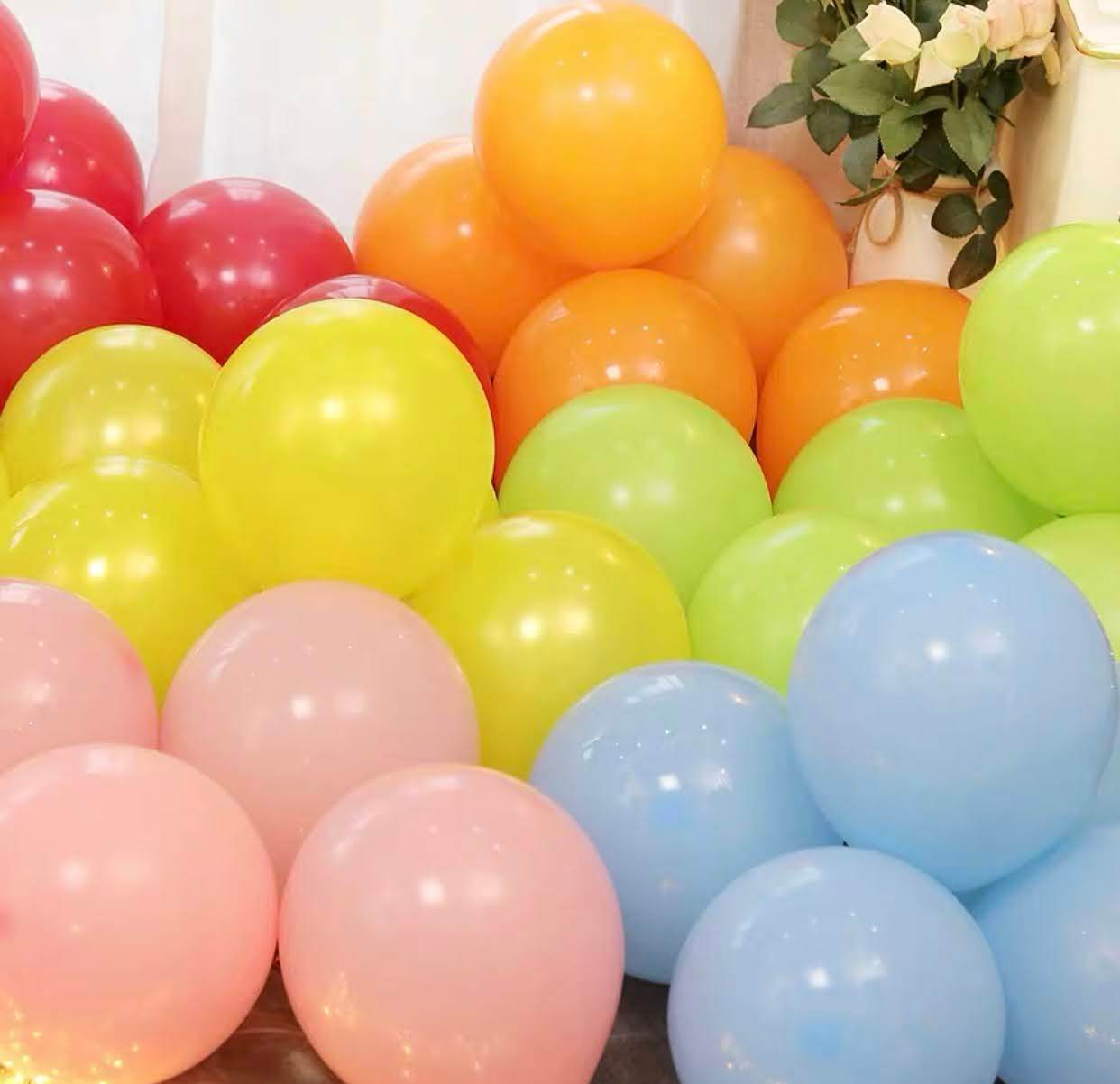 Colorful balloons Birthday balloon decorations Balloon combinations - party X party