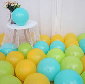 彩色氣球 生日氣球佈置裝飾 氣球組合 B001