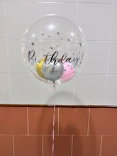 Load image into Gallery viewer, 17-inch Japanese crystal balloon + small balloon with custom printing--B134-1

