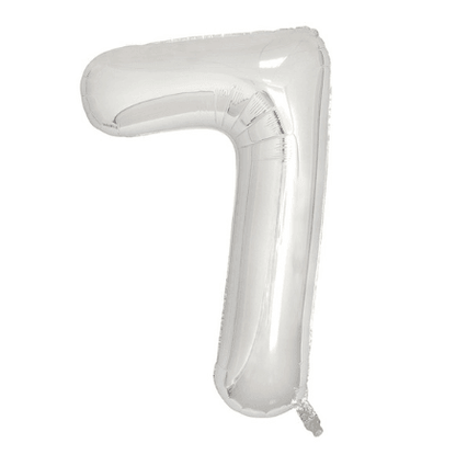 Silver digital balloon set--B008FS (for internal use) - party X party