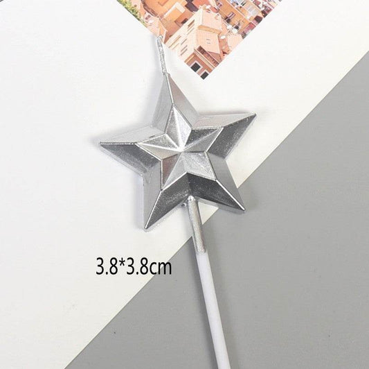 Star-Shaped Candle--A025 - party X party
