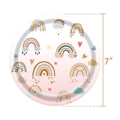 Bohemian Style Birthday Party Tableware Set (10 persons)--A030 - party X party