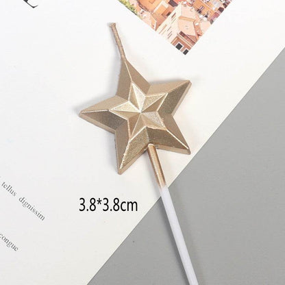 Star-Shaped Candle--A025 - party X party
