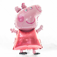 將圖片載入圖庫檢視器 鋁膜氣球 Peppa Pig卡通氣球 生日派對佈置裝飾
