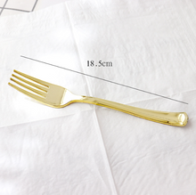 Load image into Gallery viewer, ✨Disposable Party Tableware Gold✨--A003
