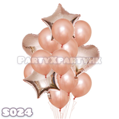 Party Balloon Star Heart Balloon Decoration Set – S024 - party X party
