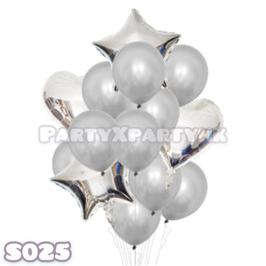 Party Balloon Star Heart Aluminum Film Balloon Arrangement Set S025
