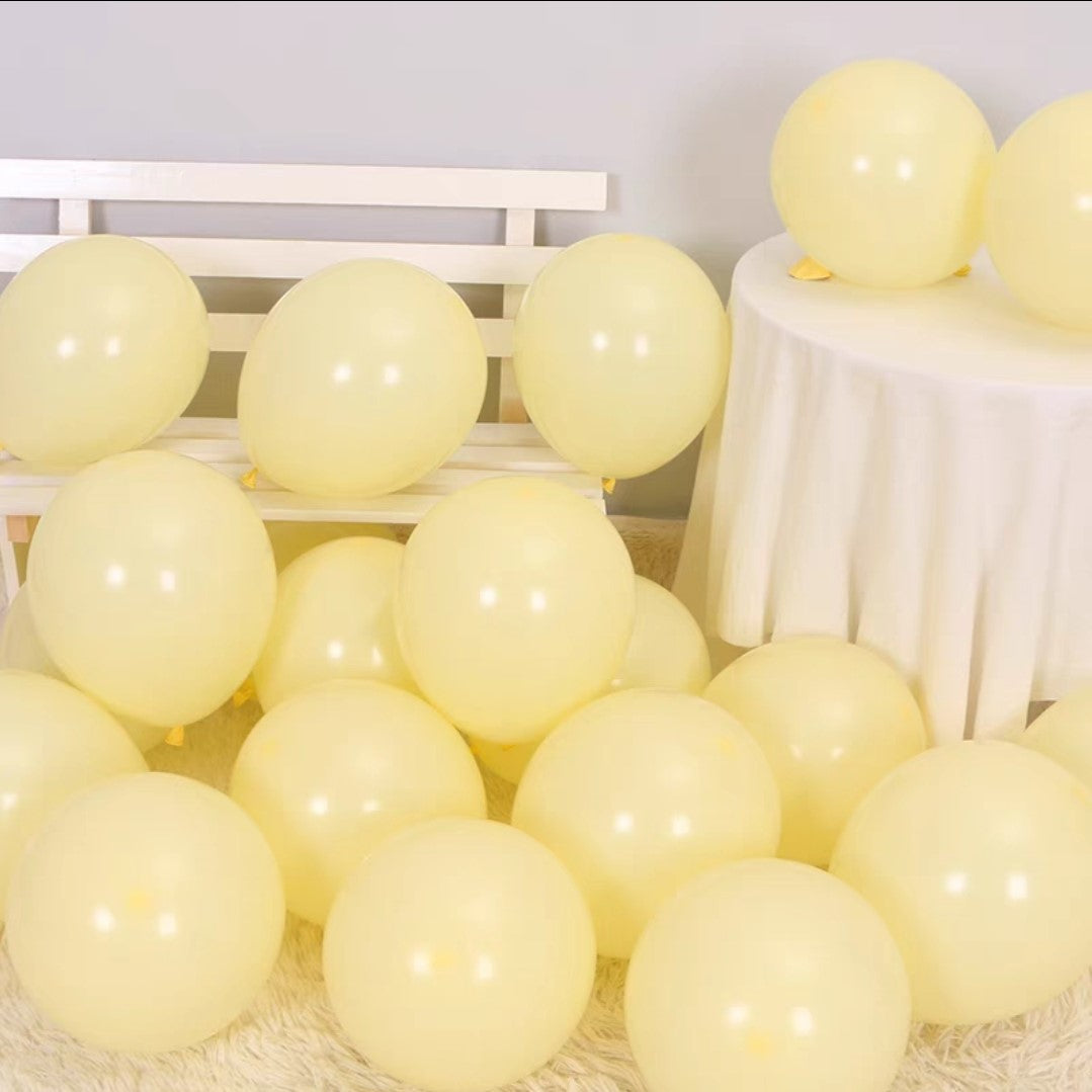 Macaron Balloon Set (8 Colors) | Birthday Party Balloon Decoration – B003