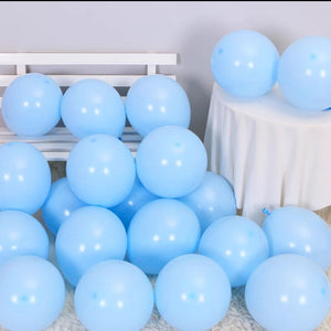 馬卡龍氣球組合 生日氣球佈置裝飾(8種色) --B003